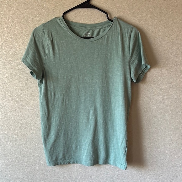 Mint Green Women's J crew Tee - Picture 1 of 4